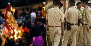 image: The procession from UP in Kashipur was returned