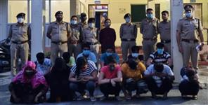 image: 7 girls arrested from dehradun