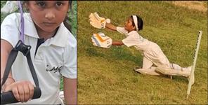 5-Year-Old Vedika Verma Shines as a Rising Cricket Talent