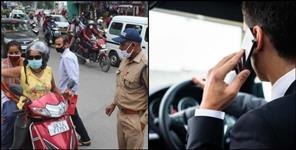 image: Action on those who talking while driving in Dehradun