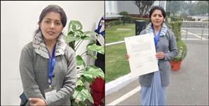 image: Manju Pandey became Assistant Professor