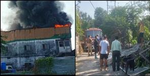 image: Ankita bhandari murder case Fire at Pulkit Arya factory