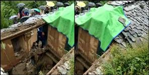 image: Three people died due to heavy rain in Almora