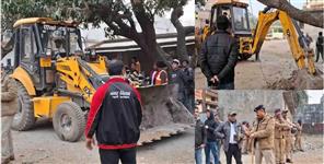 image: Action On Encroachment In Haldwani