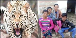 image: The mother died in Guldar's attack her four children were destitute