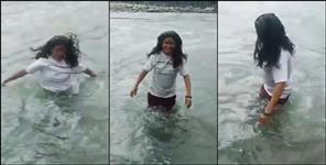 image: Woman drowned in Bhagirathi while making reel