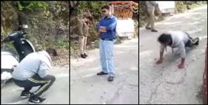 image: Mussoorie sdm action on rule breakers youth