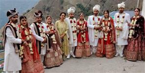 5 Brothers Marry Together in Unique Traditional Ceremony in Uttarakhand