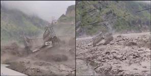 Flash Flood Hits Chamoli s Niti Valley BRO Personnel Missing