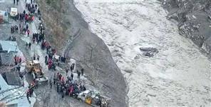 image: Danger of disaster due to rise in water level of Alaknanda river