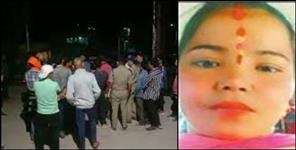 image: Deepa Devi of Chanoda village of Almora died due to thresher machine