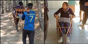 image: Video of Sanjana of Chamali village of Pithoragarh
