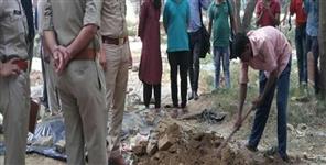 image: dead body of 8-year-old child will taken out of grave in Rudrapur