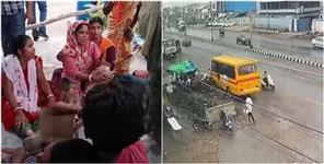image: School Bus Crushes Six Women in Rudrapur