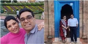 image: Shraddha Joshi and IPS Manoj Kumar Reached Their Village