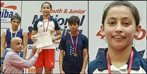 image: Nikita Chand of Pithoragarh won the gold medal