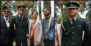 image: Akash Khulbe became an officer in the army