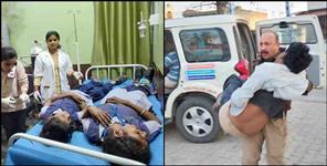 image: School bus accident in Sitarganj 2 girl students died