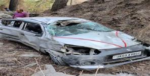 image: Car fallen in ditch in hindolakhal