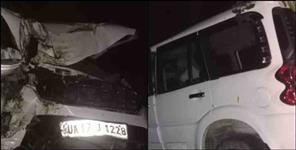 image: Scorpio collided with a tree in Haridwar  2 died