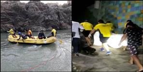 image: 5 youths drowned in the river Ganga in Rishikesh