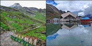 image: Repair of stairs on Hemkund Sahib walkway