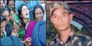 image: Martyr Vikram Singh of Viman village of Tehri Garhwal
