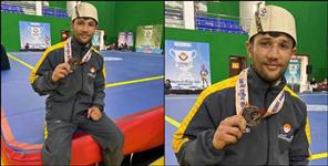 image: Neeraj Joshi of Uttarakhand won silver in National Games