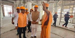image: CM Pushkar Singh Dhami in UAE Ram Mandir
