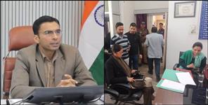 image: DM Savin Bansal action on Rishikesh hospital
