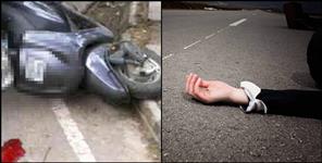 image: Car collides with Scooty in Rishikesh