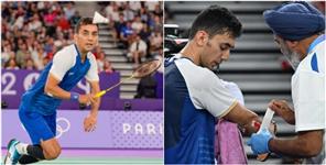 image: Lakshya Sen Lose Bronze Medal Match Paris Olympics 2024