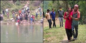 image: 5 youths died due to drowning in Pithoragarh river
