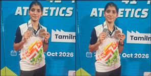 Roshni Kaluda Wins Two Medals at National Athletics Championship