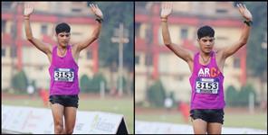 image: Aditya Negi of Chamoli district won gold medal at national level