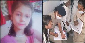 image: 9 year old Anam hit by bike in Nainital Ramnagar