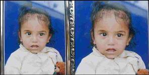 image: Two and a half year old child Daksh missing in Haldwani