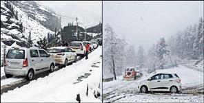 image: Breath Taking Images of First Snowfall of the season in Nainital Before New Year