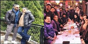 image: Actor sunil shetty arrives mussoorie