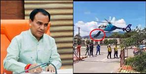 image: Cabinet minister Dhan Singh Rawat narrowly escaped