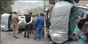 image: One Died in accident near Jhadipani Dehradun