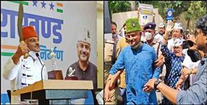 image: Video Goes Viral of Aam Aadmi Party Leader Col Ajay Kothiyal