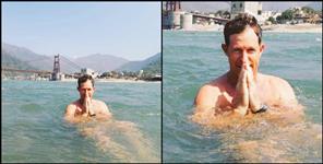 image: Jonty Rhodes in rishikesh