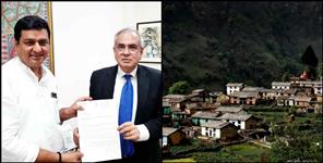 image: anil baluni work for uttarakhand ghost village