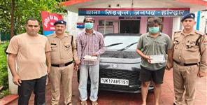 Haridwar Robbery Two Arrested in Bike Loot Case