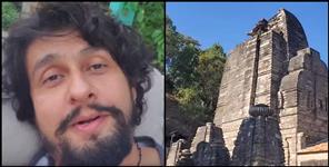 image: Sonu Nigam in Uttarakhand