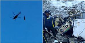 image: MI 17 Helicopter Fell in Mandakini River