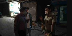 image: BJP MLA Pradeep Batra without mask in Mussoorie