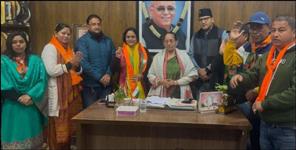 image: Sita Thapa joined BJP