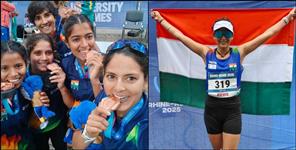 image: Manasi Negi of Chamoli won bronze in international competition